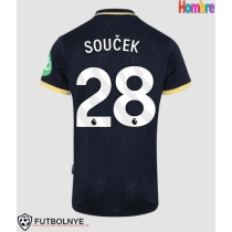 Camiseta West Ham United Tomas Soucek #28 Tercera Equipación 2025-26 manga corta
